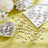 100Pcs CCB Plastic Beads CCB-LP0001-02-3
