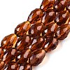 Transparent Glass Beads Strands X-EGLA-N013-T10mm-D20-1