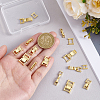 6 Style Brass Watch Band Clasps KK-PH0013-20-3