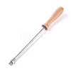 Hot Burning Brass Straight Handle and Wood Handle Sets DIY-WH0171-03P-1