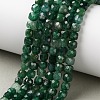 Natural Fuchsite Beads Strands GG-CBAE031-B02-1