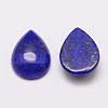 Dyed Teardrop Natural Lapis Lazuli Cabochons G-K026-02-2