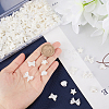 80G 4 Style ABS Plastic Imitation Pearl Beads KY-SC0001-69-3