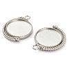 Zinc Alloy Pendant Cabochon Settings FIND-NH0001-13A-P-2