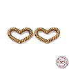 925 Sterling Silver Spring Gate Rings STER-D036-04AG-4