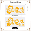 PET Self Adhesive Car Stickers DIY-WH20013-09B-2