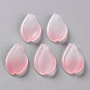Two Tone Transparent Spray Painted Glass Pendants GLAA-S190-014D-02-1