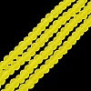 Transparent Glass Beads Strands EGLA-A034-T8mm-MD29-2