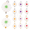 16Pcs Natural Freshwater Shell Pendants PALLOY-PH01720-1