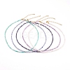 Natural Gemstone Beaded Necklaces NJEW-JN03315-1