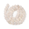 Dyed & Heated Natural Agate Beads Strands G-P539-D01-03-3