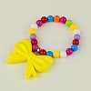 Fashion Acrylic Bracelets for Kids BJEW-JB00838-2