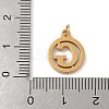 304 Stainless Steel Charms
with Jump Ring STAS-R001-02G-G-3