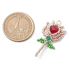 Beaded Tulip Charms PALLOY-MZ00449-01-2