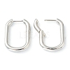 Brass Huggie Hoop Earrings EJEW-L234-027A-3
