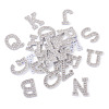 Alphabet Resin Rhinestone Patches DIY-TAC0005-45A-2
