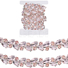 1Yards Iron Rhinestone Cup Chains DIY-CY0002-03-6
