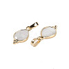 Natural White Moonstone Faceted Pendans KK-L218-004G-04-2