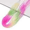 Transparent Gradient Color Glass Beads Strands GLAA-G101-2mm-09-1