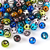 64Pcs 16 Styles Handmade Lampwork Beads LAMP-TA0001-59A-2