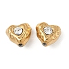 304 Stainless Steel Crystal Rhinestone Beads STAS-U050-01E-G-1