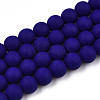 Opaque Glass Beads Strands LS-GLAA-T032-P8mm-MD03-1