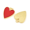 Brass Enamel Pendants KK-CBA5CB0-15G-2