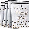 Thank you Rectangle Kraft Paper Bubble Mailers FAMI-PW0001-47-1