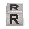 Tarnish Resistant 201 Stainless Steel European Beads STAS-M058-01R-P-1