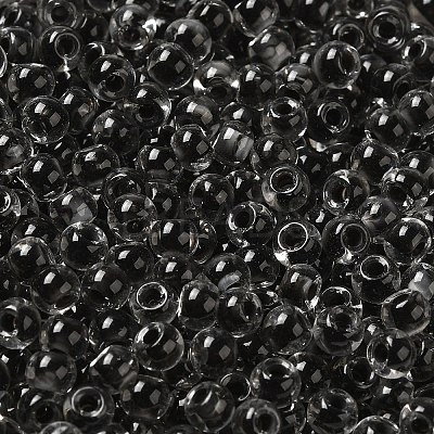 Transparent Glass Round Seed Beads X1-SEED-B001-05A-08-1