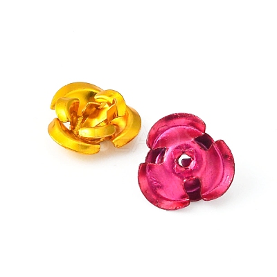 150Pcs Aluminum 3D Rose Flower FIND-FS0001-63-1