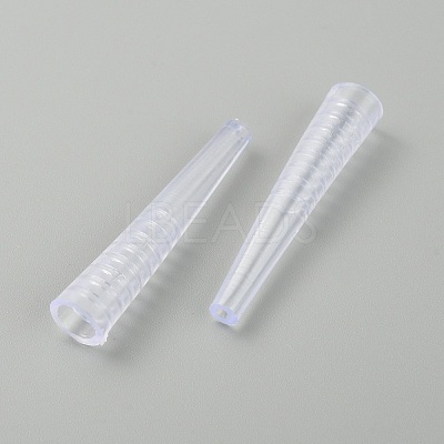 Plastic Tweezer Protective Covers AJEW-WH0323-42C-1