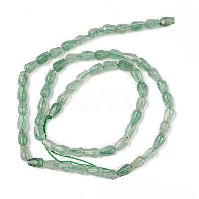 Natural Green Strawberry Quartz  Beads Strands G-C080-B04-01-1