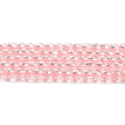 Transparent Glass Beads Strands GLAA-H021-03-07-1
