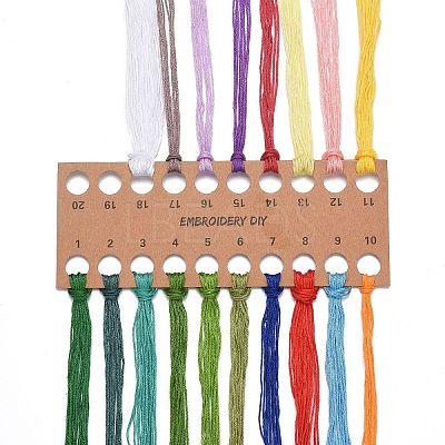 DIY Bouquet Pattern Embroidery Kit LS-DIY-O021-14A-1