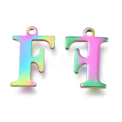 Ion Plating(IP) 304 Stainless Steel Charms STAS-H112-F-M-1