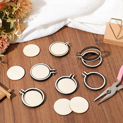 20 Boxs Wood Embroidery Hoops EMBR-SC0001-04C-1