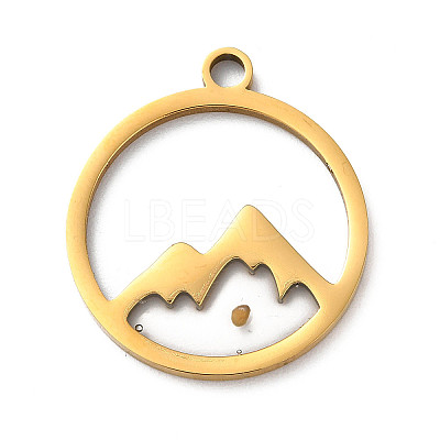 201 Stainless Steel Pendants LS-STAS-D041-17G-1