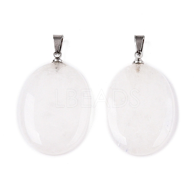 Natural Quartz Crystal Pendants G-T138-207C-1