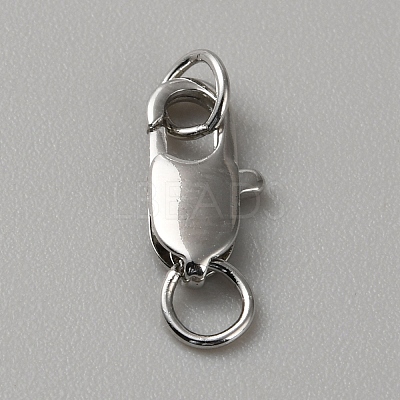 Brass Lobster Claw Clasps LS-FIND-WH0110-859B-P-1