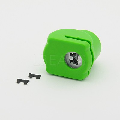 Mini Plastic Craft Punch Sets for Scrapbooking & Paper Crafts AJEW-F003-03-1