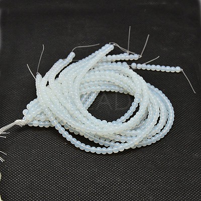 Round Opalite Beads Strands GLAA-F033-4mm-01-1