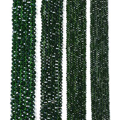 Electroplate Glass Beads Strands EGLA-A044-T8mm-A24-1
