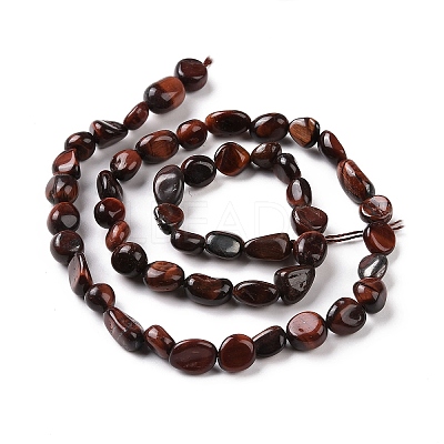 Natural Tiger Eye Beads Strands G-A208-02-1