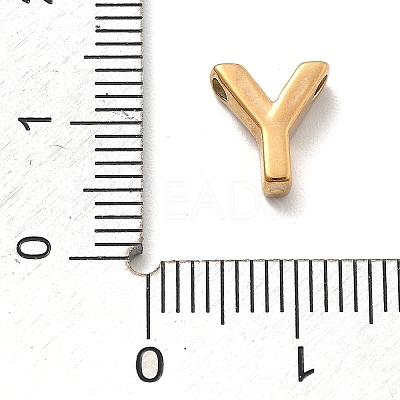 Ion Plating(IP) 304 Stainless Steel Charms STAS-R138-07G-Y-1