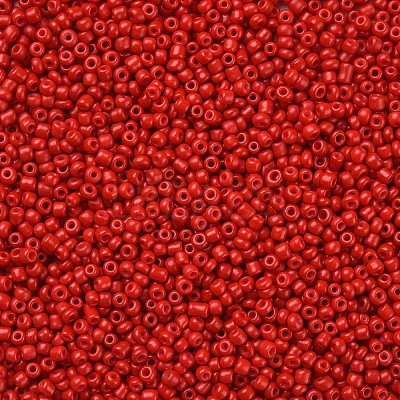 Baking Paint Glass Seed Beads SEED-S001-K20-1