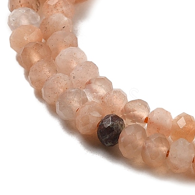 Natural Multi-Moonstone Beads Strands G-M426-A02-01-1