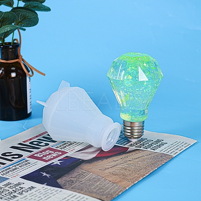 DIY Light Bulb Silicone Molds DIY-P010-32-1