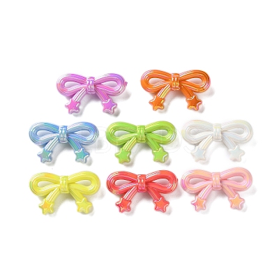 Opaque UV Plating Acrylic Beads PACR-D288-21-1