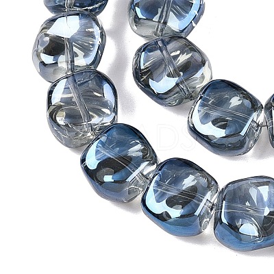 Electroplate Glass Beads Strands EGLA-N012-07U-1